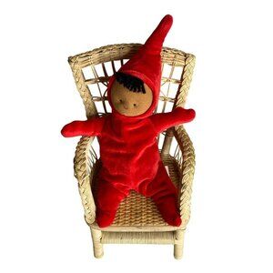 The Snowy‎ Day Doll Inspired By Ezra Jack Keats Red Plush Toy 12"